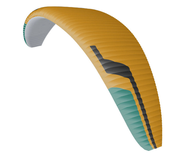 Niviuk Artik R paragliding wing yellow